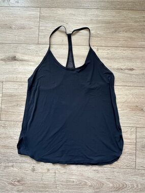 lululemon athletica Black Strappy Racerback Tank Top